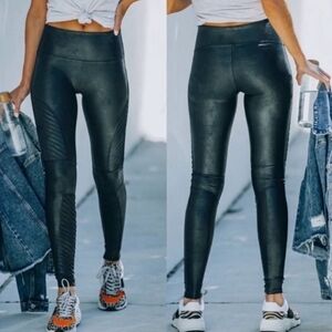 Spanx Moto Leggings - Sz M